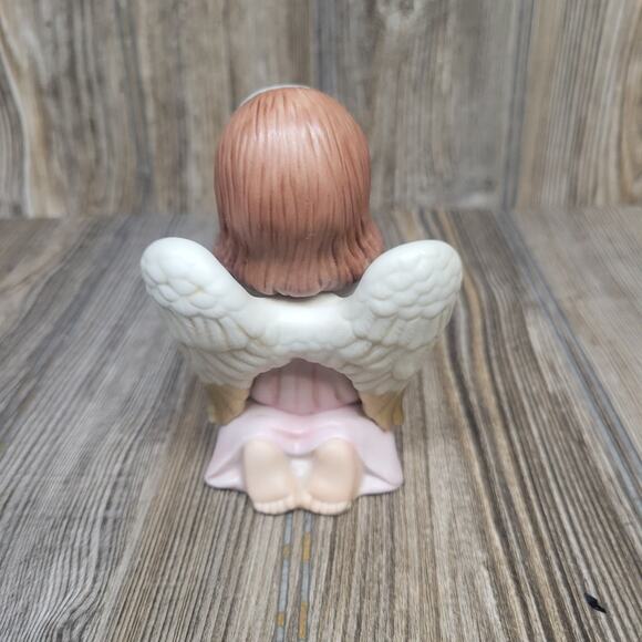 Vintage Homco Angel 1412, Precious Prayers Girl Figurine - Picture 5 of 6